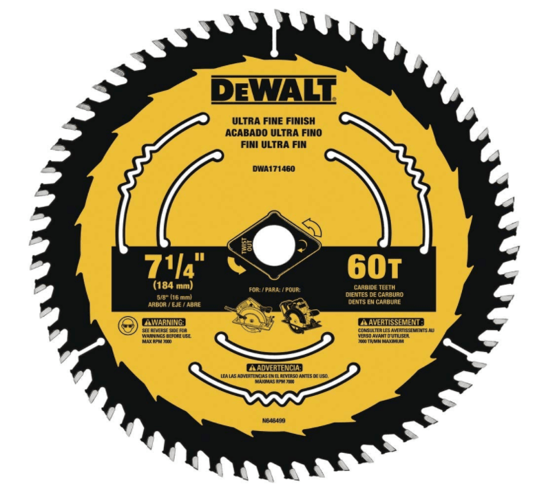 5 Best 7 1/4 Circular Saw Blades 2021 Buyer's Guide homenewtools