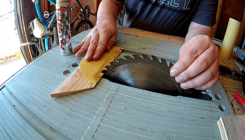 how to sharpen table saw blades